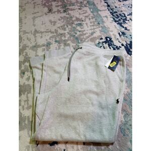 Polo Ralph Lauren Gray Sweatpants Men's Drawstring Pockets 4XB Big & Tall